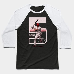 Albert Pujols St. Louis Outline Baseball T-Shirt